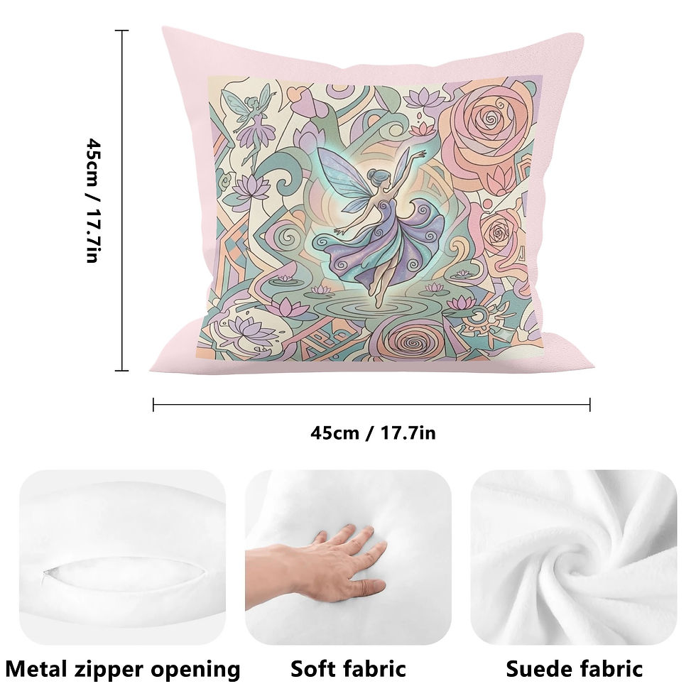 الصورة المصغرة: Lyllybee Signature Mystic Fairy Pillow Cover