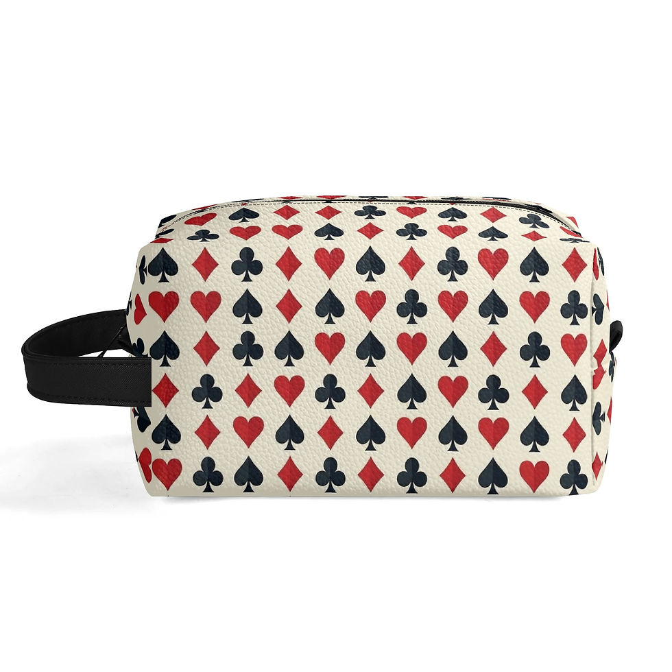Miniatura: Lyllybee Card Suit Travel Toiletry Bag