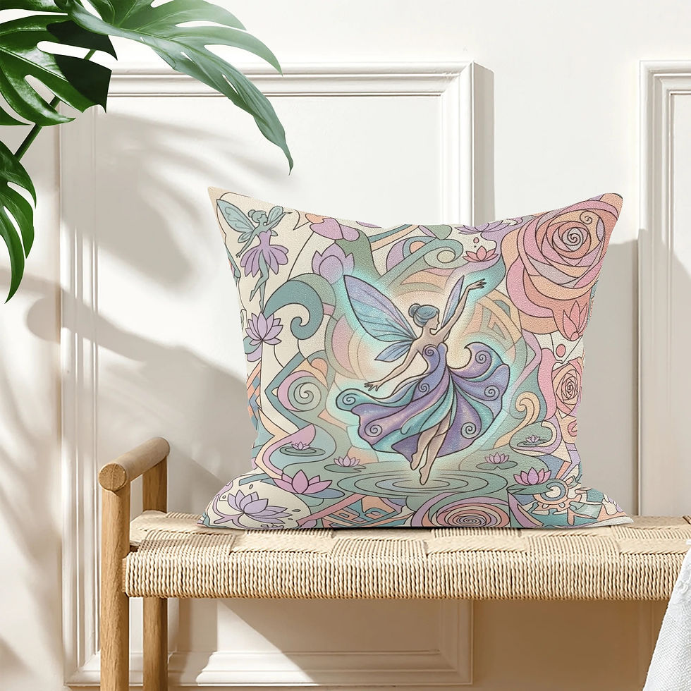 Thumbnail: Lyllybee Signature Mystic Fairy Pillow Cover