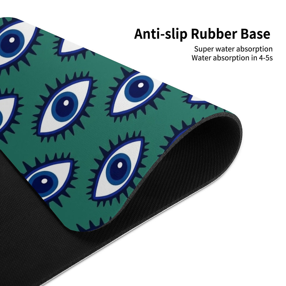 Miniatura: Lyllybee One-of-a-Kind Evil Eye Diatomaceous Bath Mat