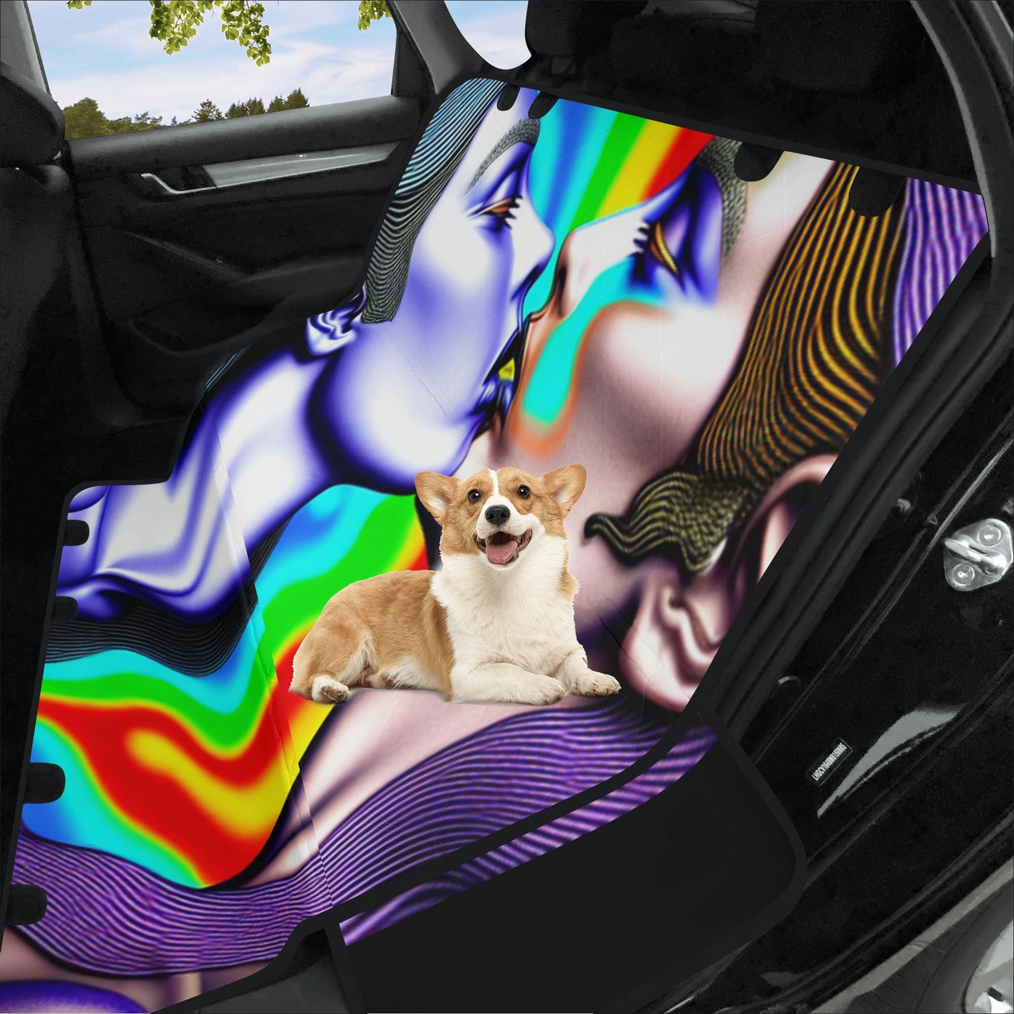 lyllybee Soulmates Car Pet Seat Cover