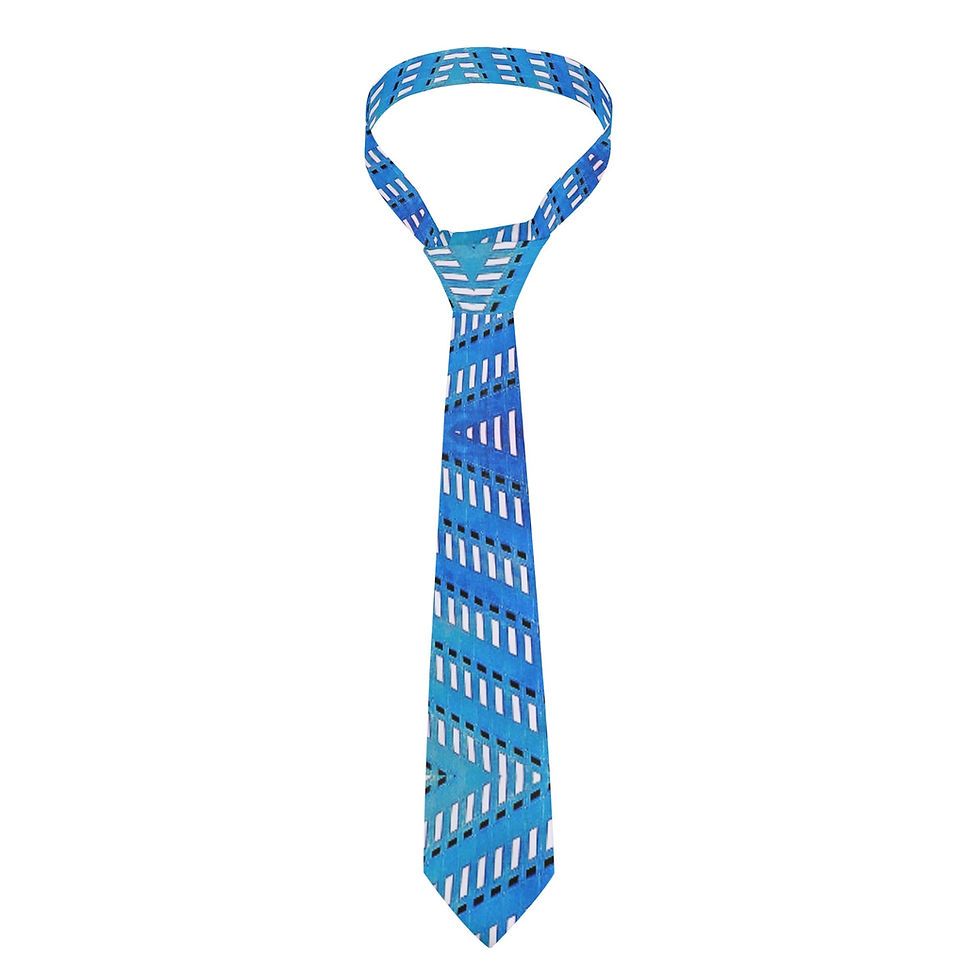 Thumbnail: Lyllybee Urban Horizon Fine Art Necktie