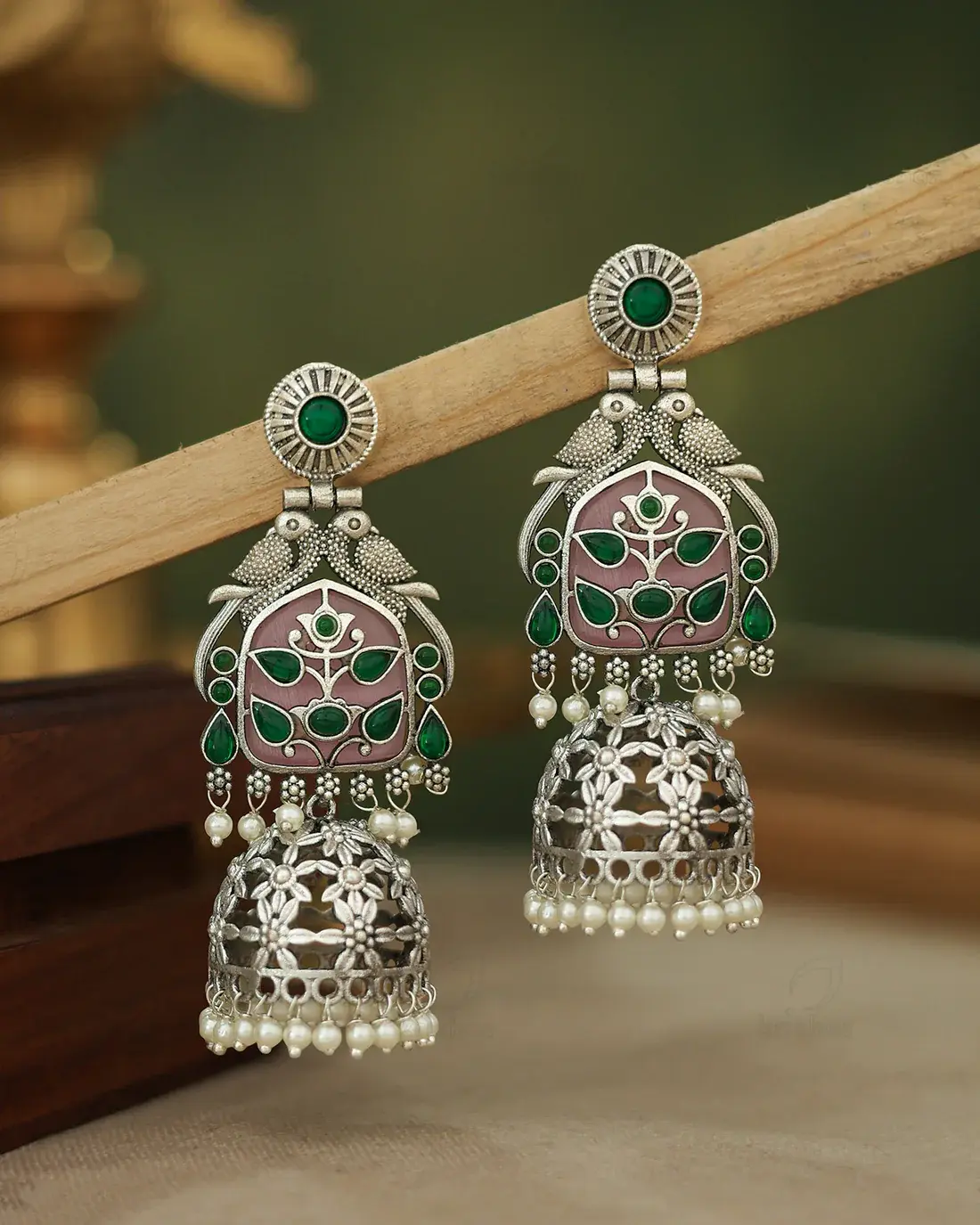 Shikhi Jhumki Earrings