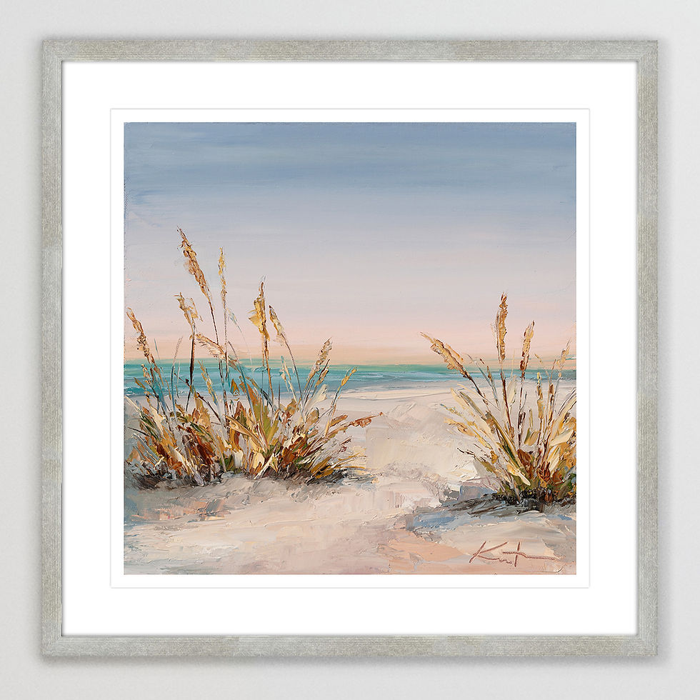 Thumbnail: Sea Oats Along the Emerald Coast PRINT