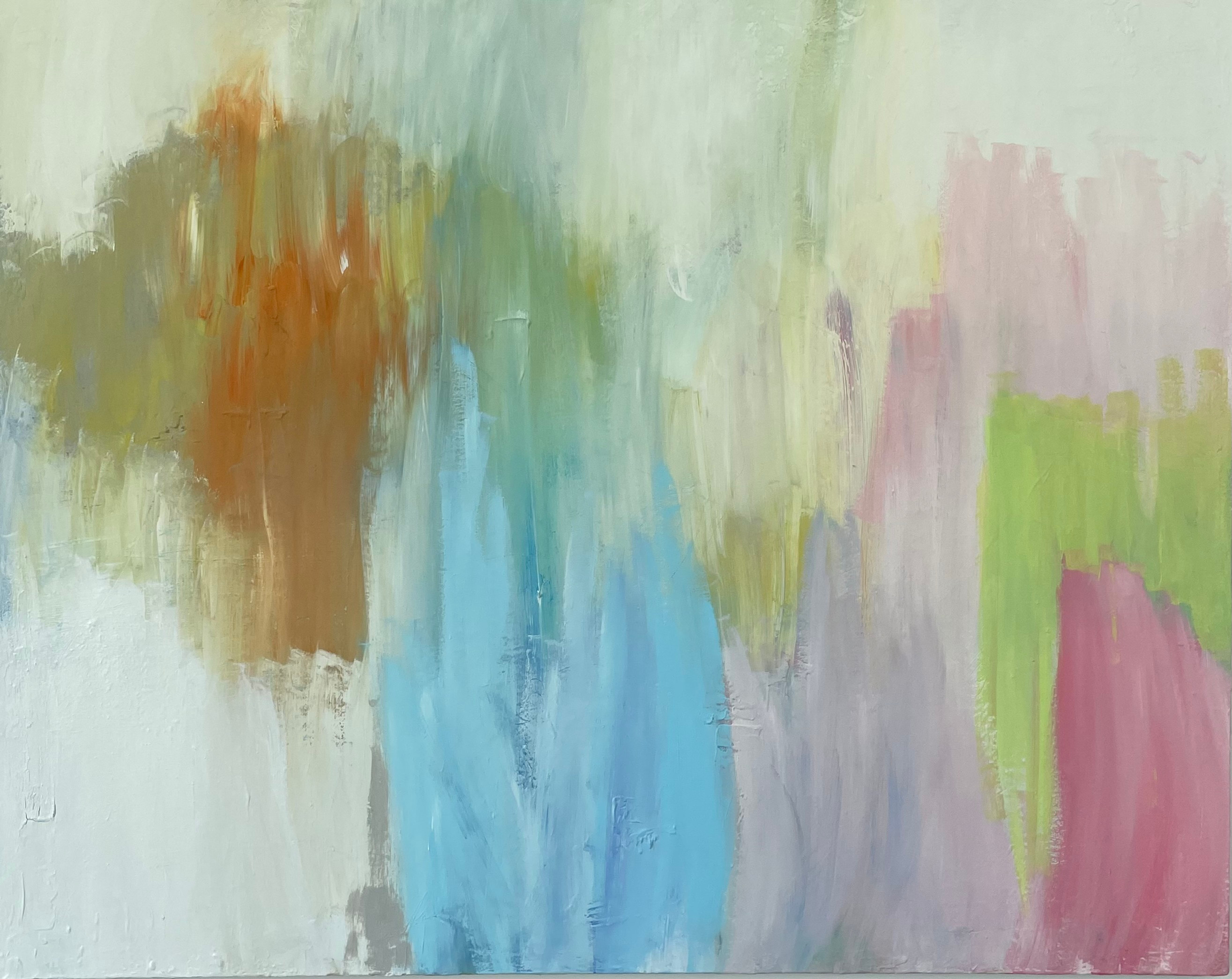 Summer Sorbet, 48"x48"