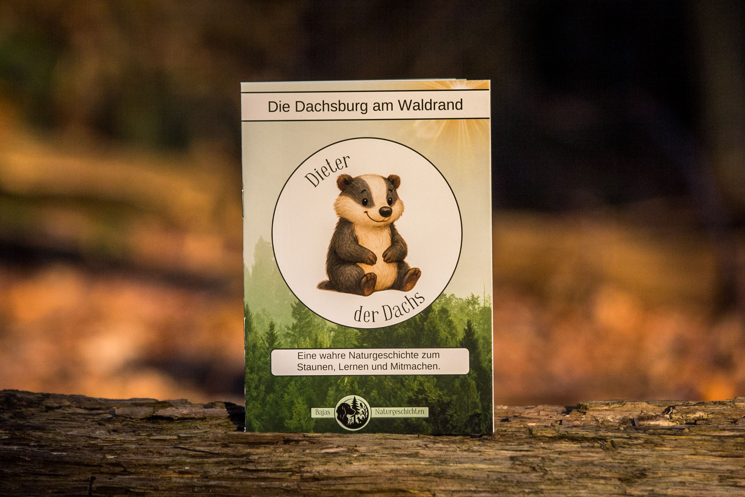 Die Dachsburg am Waldrand