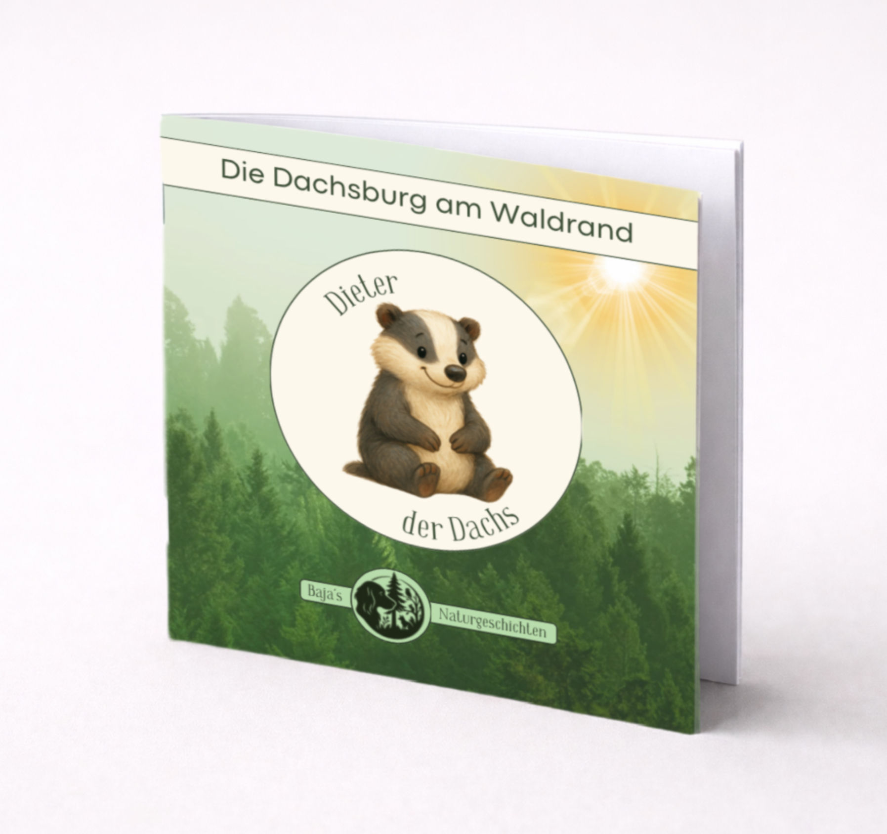 Die Dachsburg am Waldrand