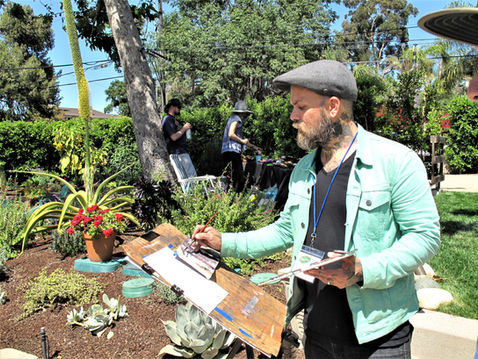 NEWS: Artists Paintings from the Garden Tour