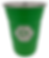 Beer Pong Becher Grün