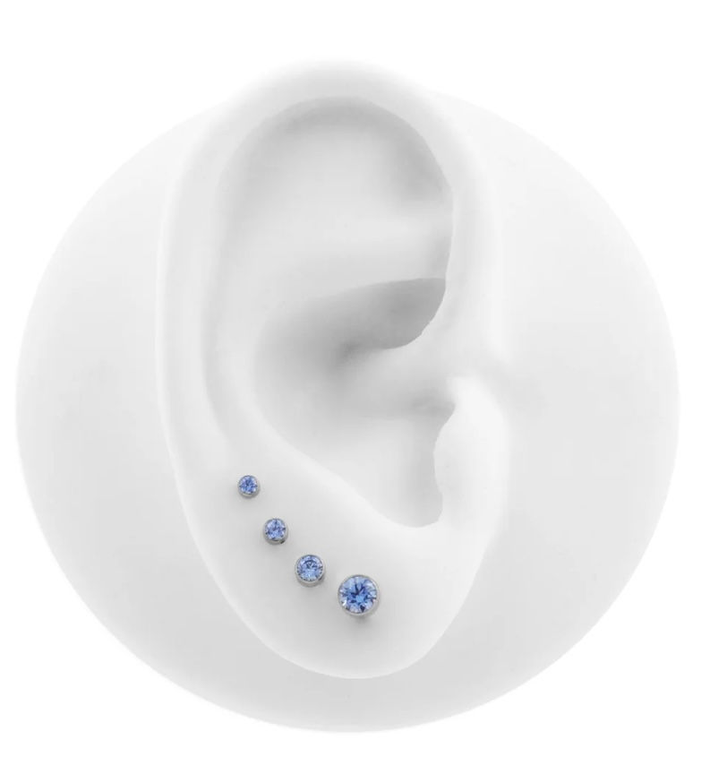 Thumbnail: Titanium Zirkonia Disc - Blue 