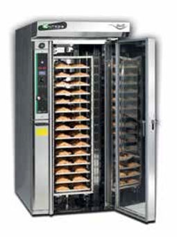 EUROPA BELL Rotary Rack Oven Internal