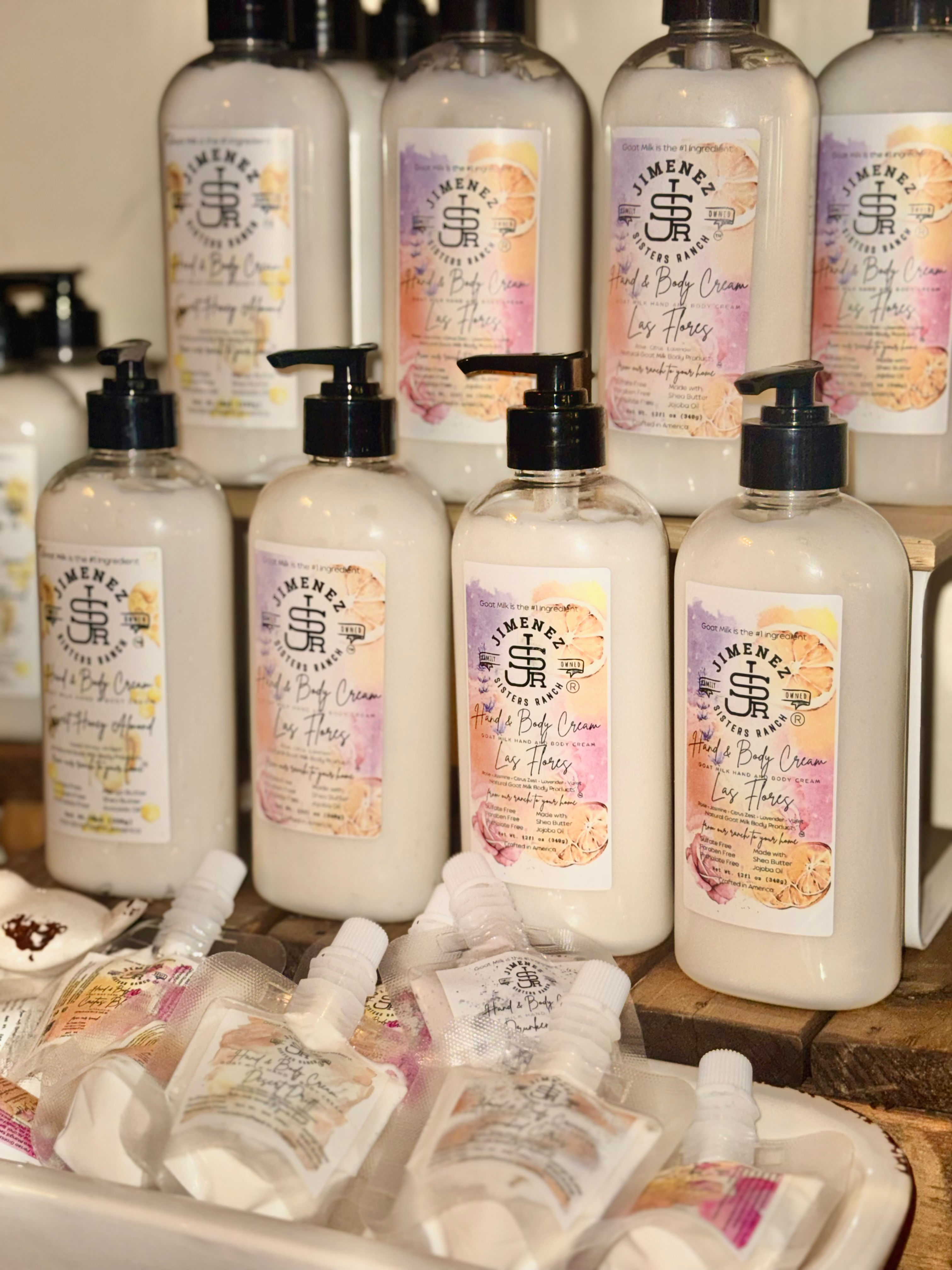 "The Big Bottle" Goat Milk Hand & Body Cream 12oz Pump