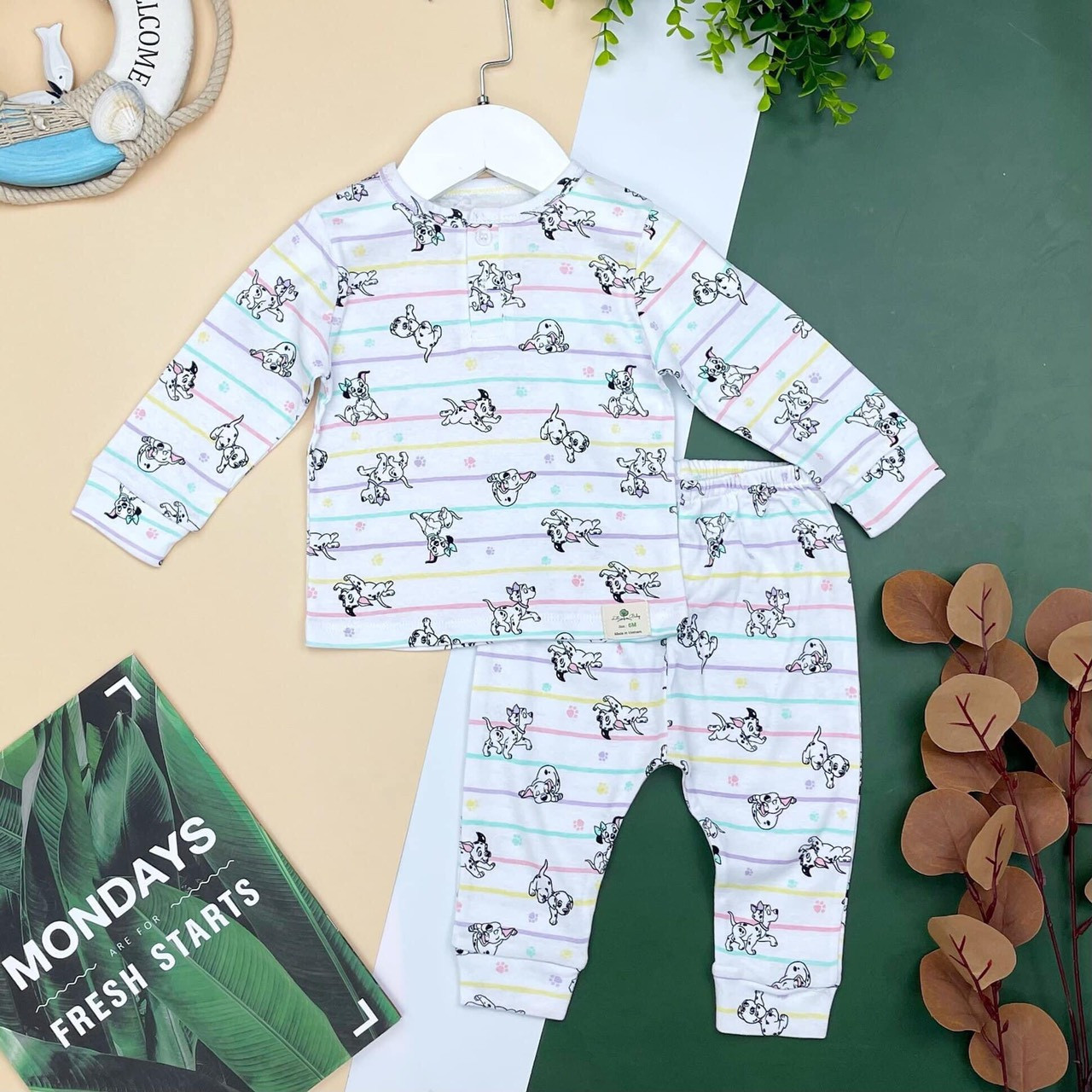 Bộ sơ sinh thu-đôngLitiBaby