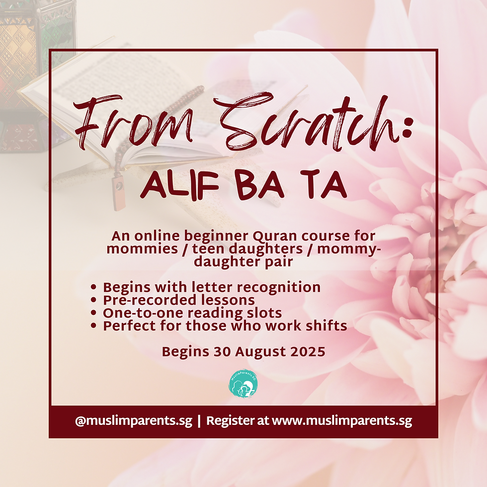 From Scratch: Alif Ba Ta (online - with pre-recorded lessons)