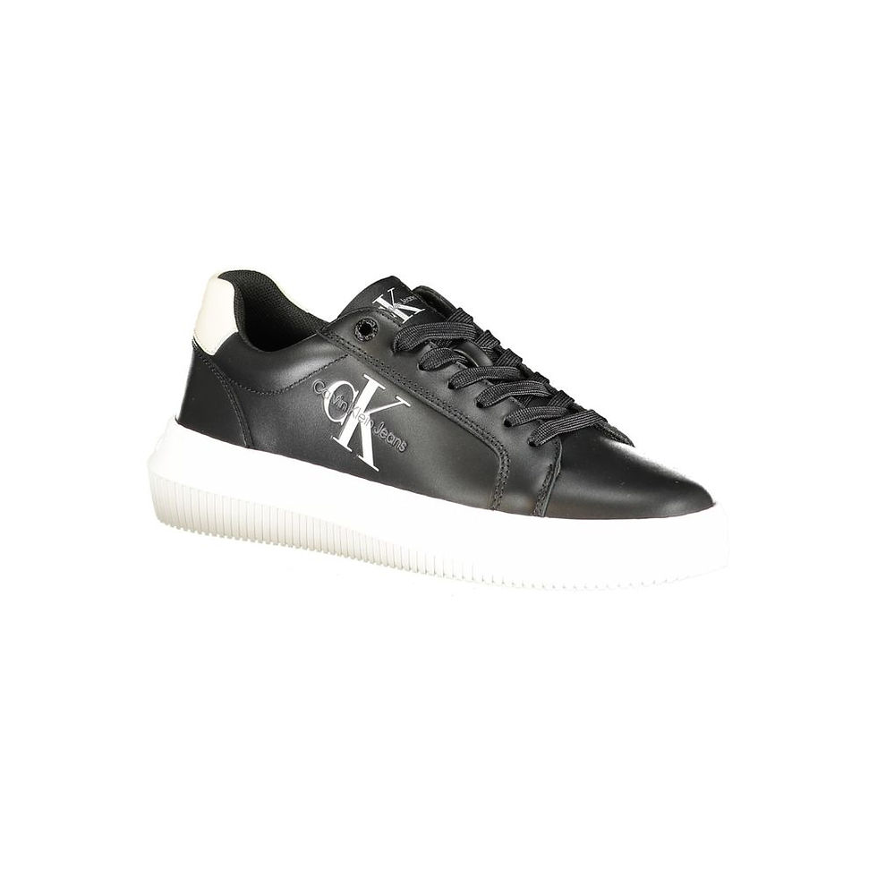 Thumbnail: Calvin Klein White Polyester Men Sneaker
