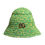 Thumbnail: Dolce & Gabbana Green Cotton Crochet DG Logo Bucket Hat