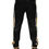 Thumbnail: Dolce & Gabbana Black Gold Satin Crown Side Stripe Jogger Pants