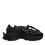 Thumbnail: Dolce & Gabbana Black Low Top Space Lace Up Sneakers Shoes
