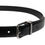 Thumbnail: Dolce & Gabbana Black Solid Leather Classic Waist Buckle Belt