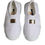 Thumbnail: Dolce & Gabbana White Padded Fabric Low Top Sneakers Shoes