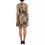 Thumbnail: Dolce & Gabbana Beige Floral Sleeveless A-line Mini Dress
