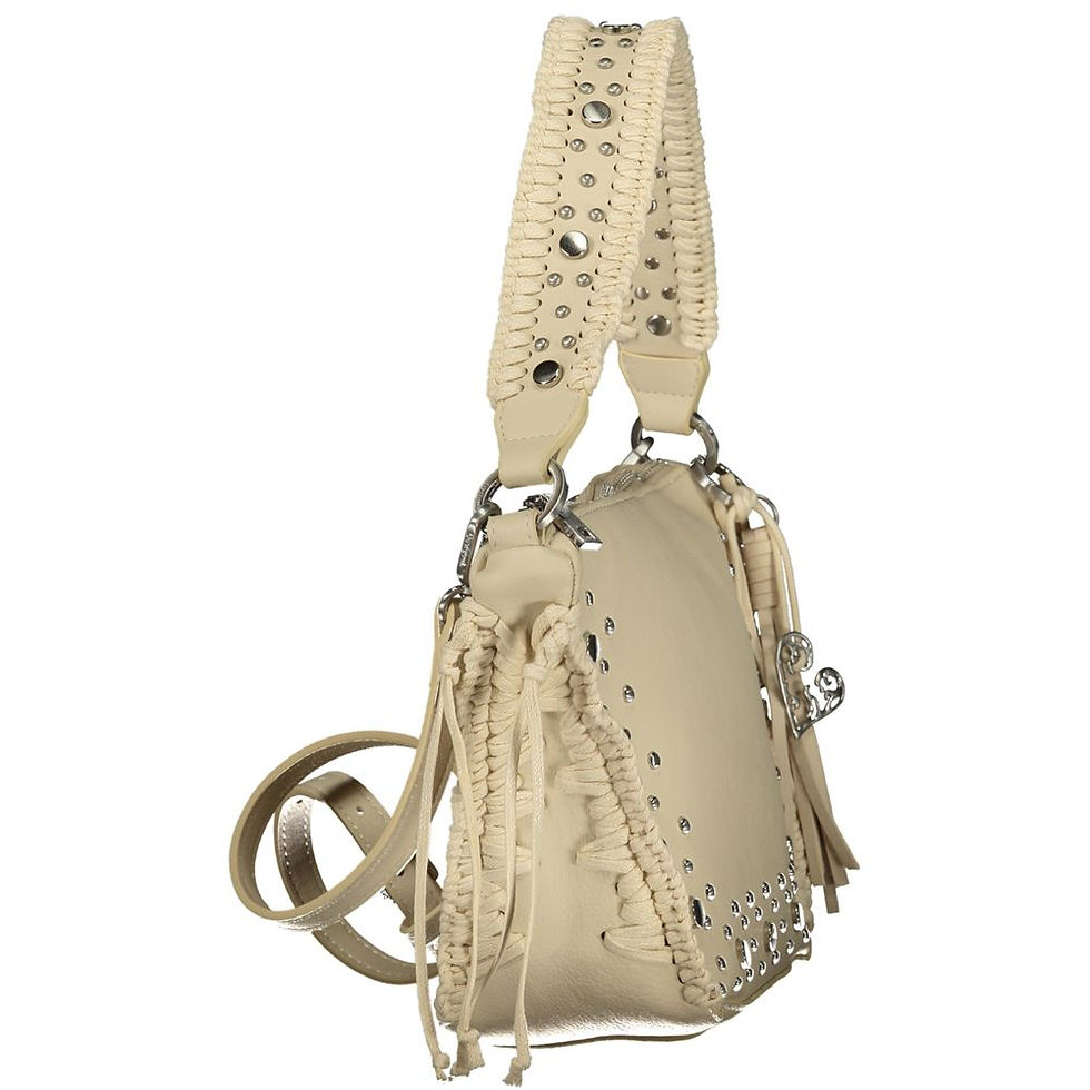 Thumbnail: Desigual Beige Polyethylene Handbag