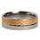Thumbnail: Dolce & Gabbana Gold Silver Tone Real Brass DG Logo Ring