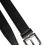 Thumbnail: Dolce & Gabbana Black Calf Leather Classic Metal Buckle Belt