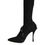 Thumbnail: Dolce & Gabbana Black Stiletto Heels Mid Calf Boots Shoes