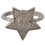 Thumbnail: Nialaya Silver Womens Clear CZ Star 925 Ring