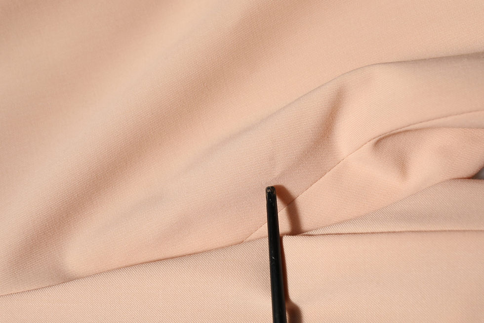 Thumbnail: Dolce & Gabbana Beige Polyester Mid Waist Tapered Pants