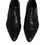 Thumbnail: Dolce & Gabbana Black Leather Lace Up Men Derby Formal Shoes