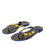 Thumbnail: Dolce & Gabbana Blue Crystal Calf Leather Beachwear Shoes