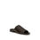 Thumbnail: Brunello Cucinelli Brown Calf Leather Bos Taurus Slides