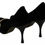 Thumbnail: Dolce & Gabbana Black Velvet Ayers High Heels Pumps Shoes