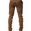 Thumbnail: Dolce & Gabbana Brown Floral Jacquard Men Skinny Trouser Pants