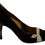 Thumbnail: Dolce & Gabbana Black Velvet Ayers High Heels Pumps Shoes