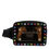 Thumbnail: Dolce & Gabbana Black Leather LED Logo Belt Waist Fanny Pack Bag