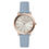 Thumbnail: Furla Blue Leather Dress Watch