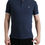 Thumbnail: Dolce & Gabbana Blue Crown Patch Cotton Collared Men Polo T-shirt