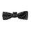 Thumbnail: Dolce & Gabbana Black Silk Fantasy Adjustable Neck Men Papillon Bow Tie