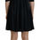 Thumbnail: Dsquared² Black Acetate Short Sleeves A-line Sheath Dress