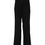 Thumbnail: Ermanno Scervino Black Straight Fit High Waist Pants