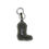 Thumbnail: Ganni Black Recycled Leather Keychain
