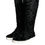Thumbnail: Dolce & Gabbana Black Xiangao Lamb Fur Leather Boots Shoes
