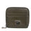 Thumbnail: Dolce & Gabbana Military Green Leather Logo Plaque Card Holder Coin Purse Wallet
