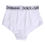 Thumbnail: Dolce & Gabbana White Nylon Logo Waistband Panty Underwear