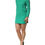 Thumbnail: Dolce & Gabbana Green Viscose Acetate Mini Long Sleeve Dress