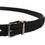 Thumbnail: Dolce & Gabbana Black Cotton Blend Silver Metal Buckle Belt