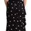 Thumbnail: Dolce & Gabbana Black Silk Polka Dots V-neck Sheath Midi Dress